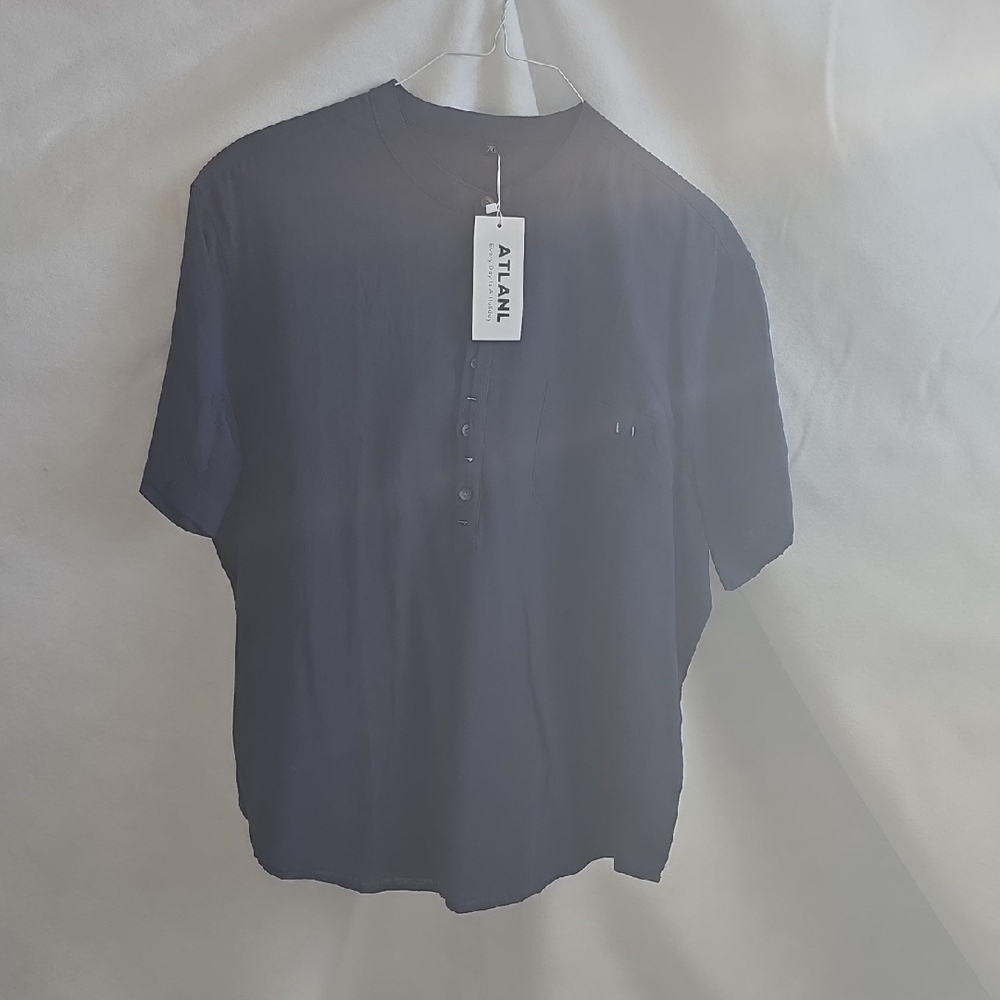 Men's Casual Navy Shirt